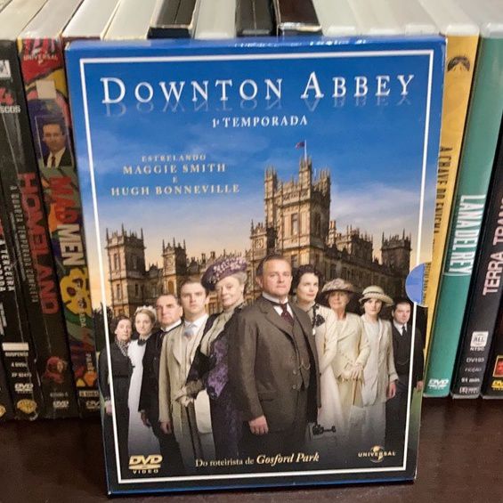 DVD: Série Downton Abbey - A primeira temporada completa - Usado - 3 discos