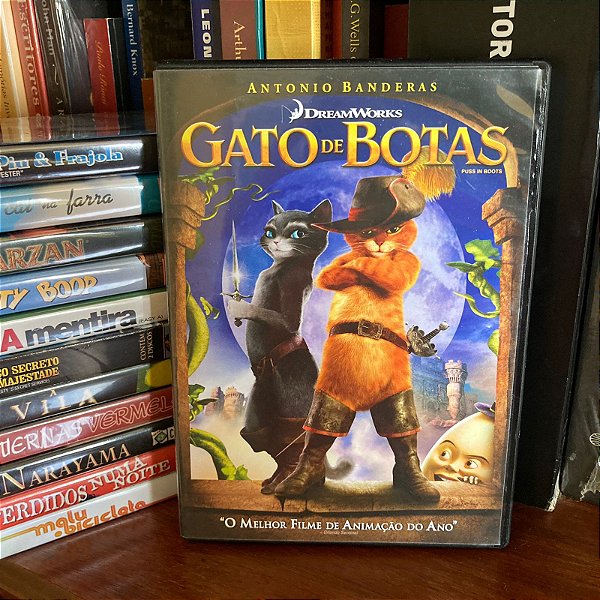 DVD: Gato de botas - Usado