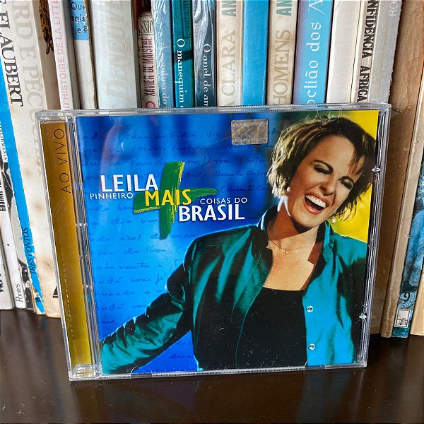 CD: Leila Pinheiro - Mais coisas do Brasil, ao vivo - Usado