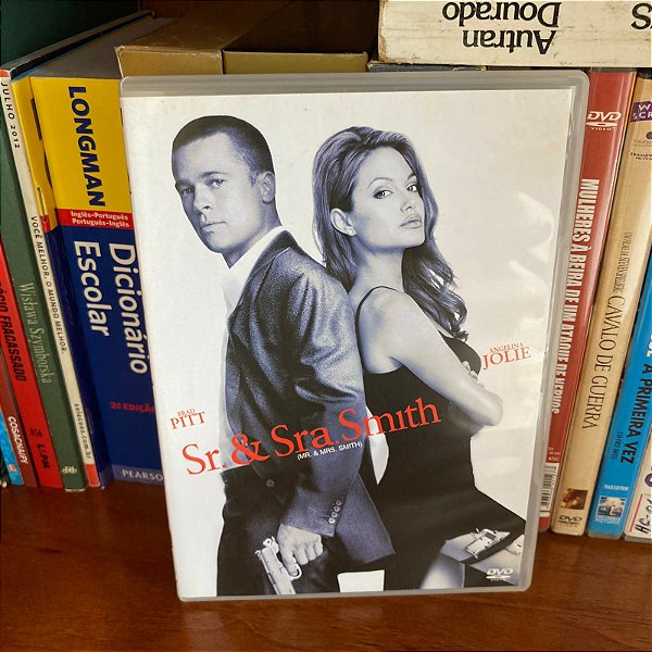 DVD: Sr. & Sra. Smith - Formato slim - Usado