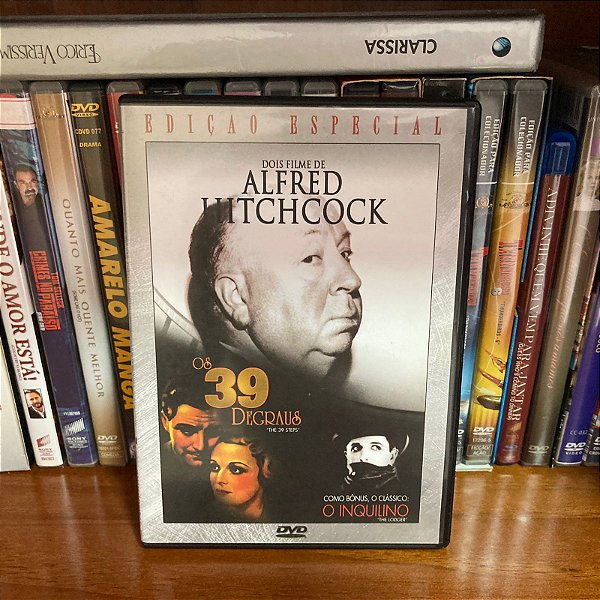 DVD: Os 39 degraus e O inquilino - Usado