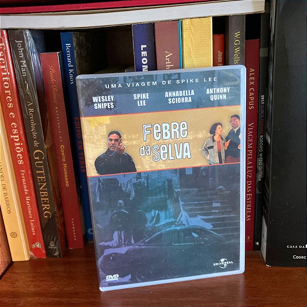 DVD: Febre da selva - Usado - Raro