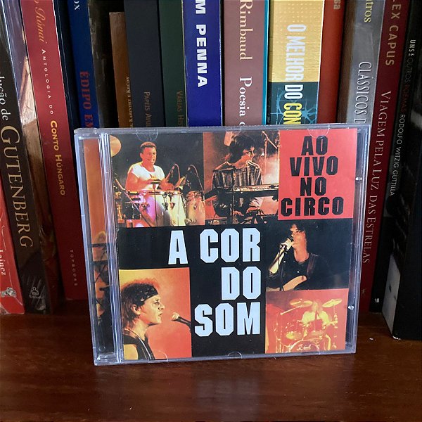 CD: A cor do som - Ao vivo no Circo - Usado