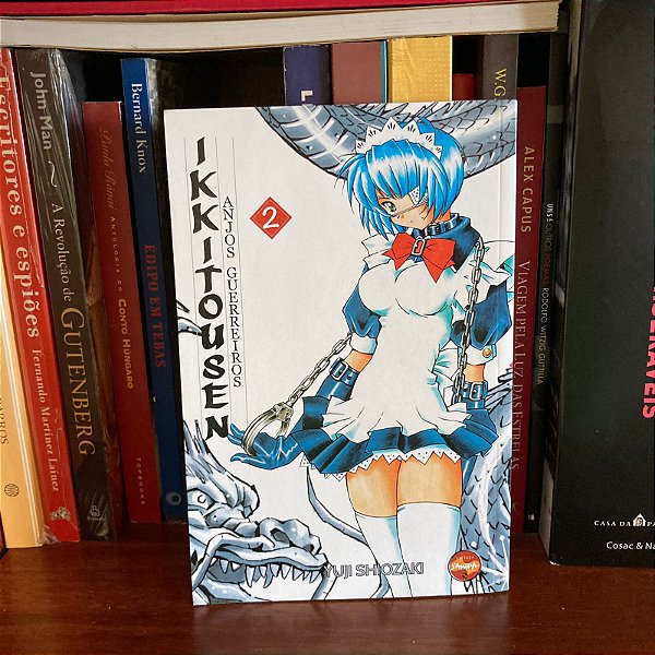Livro: Ikkitousen: Anjos guerreiros, de Yuji Shiozaki - Usado