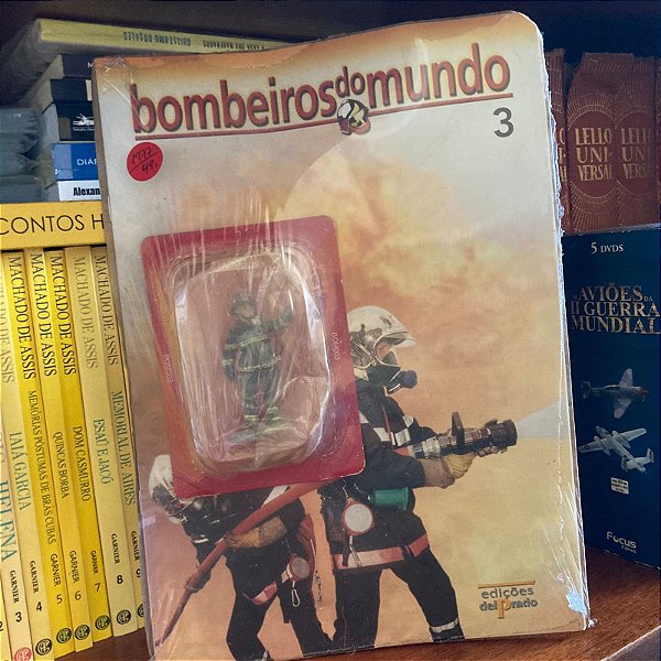 Miniatura: Bombeiros do Mundo, n. 3 - Del Prado - Lacrado