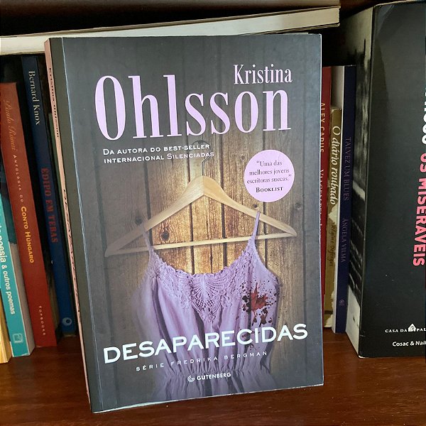 Livro: Desaparecidas, de Kristina Ohlsson - Usado