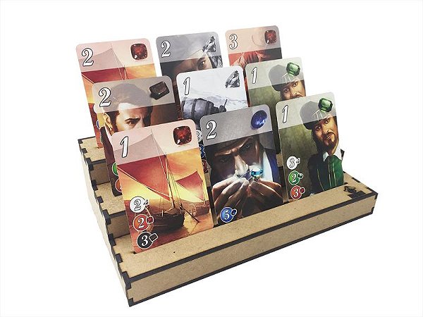 Card Board "Degraus", da Bucaneiros - Novo