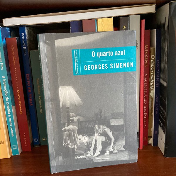 Livro: O quarto azul, de Georges Simenon - Novo