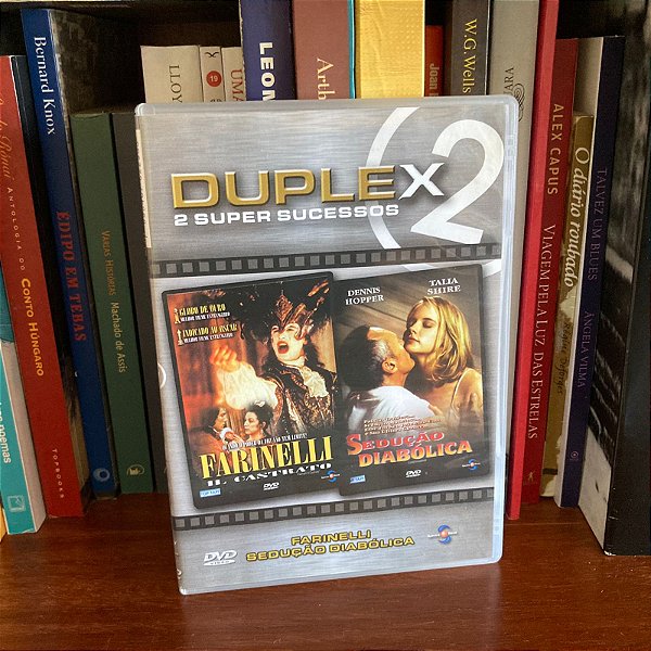 DVD: Farinelli & Sedução diabólica - Usado