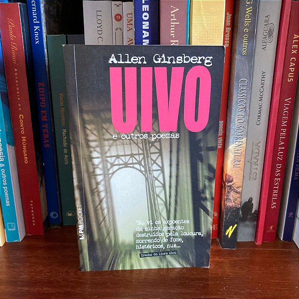 Livro: Uivo e outros poemas, de Allen Ginsberg - Usado