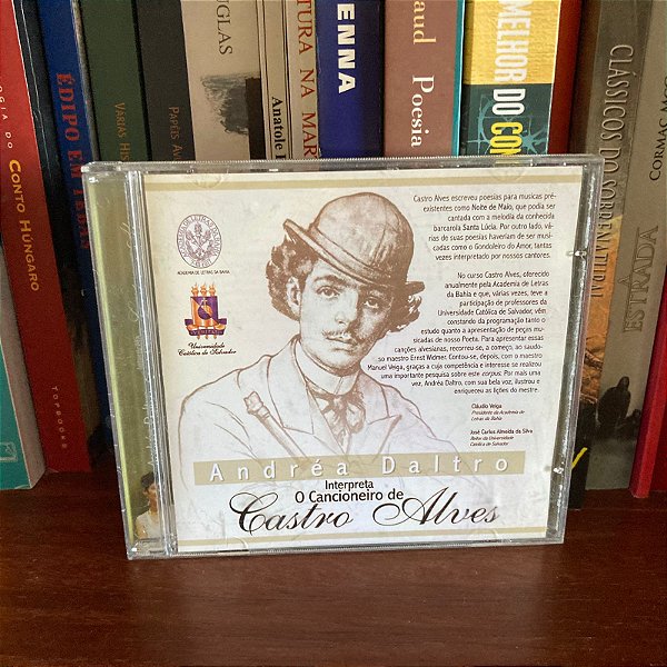 CD: Andréa Daltro, O cancioneiro de Castro Alves - Usado