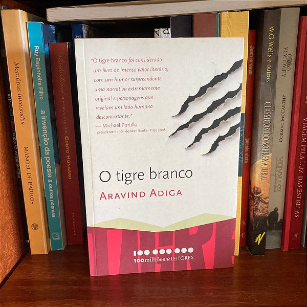 Livro: O tigre branco, de Aravind Adiga - Novo