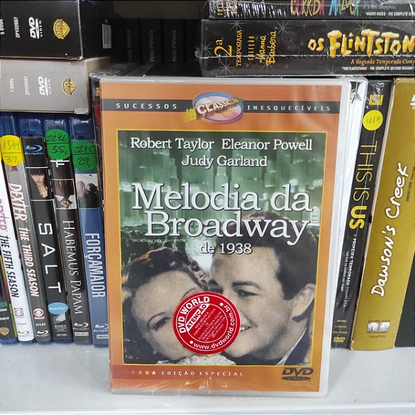DVD: Melodia da Brodway de 1938 - Lacrado
