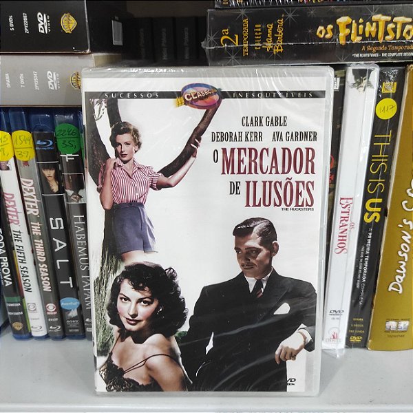 DVD: O mercador de ilusões - Lacrado