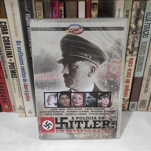 DVD: A polícia de Hitler: um retrato do mal - Lacrado