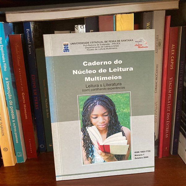Livro: Caderno do Núcleo de Leitura Multimeios, UEFS - Usado