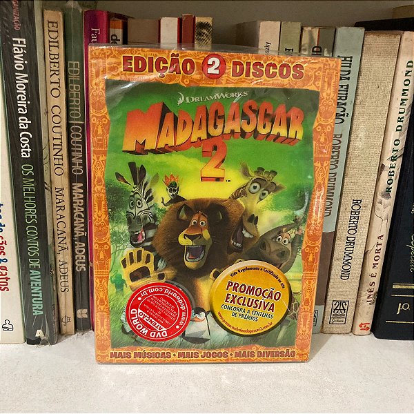 DVD: Madagascar 2 - Lacrado