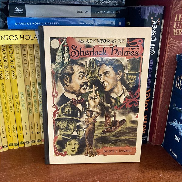 HQ: As aventuras de Sherlock Holmes, de Berardi & Trevisan - Novo