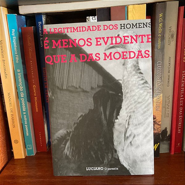 Livro: O parasita, de Luciano - Novo
