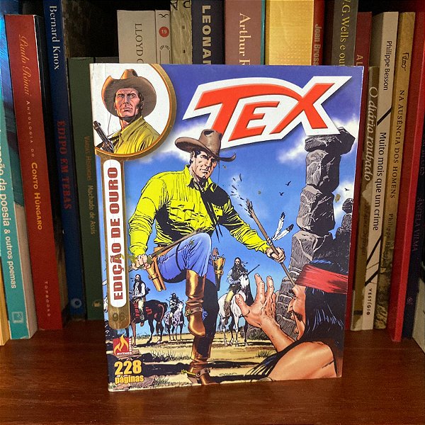 HQ: Tex, Edição de Ouro 96: O segredo do túmulo, de Nizzi & Civitelli - Usado