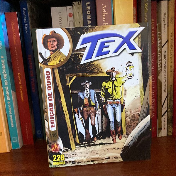 HQ: Tex Edição de Ouro 116: Marcas do passado, de Boselli & Piccinelli - Novo
