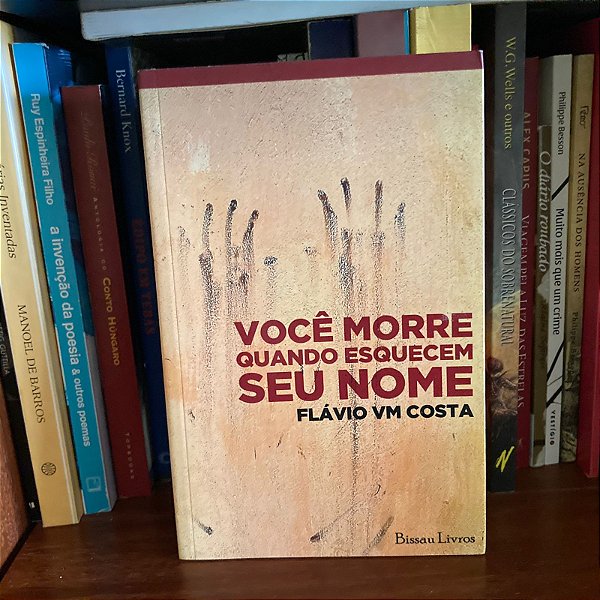 Livro: Você morre quando esquecem seu nome, de Flávio VM Costa - Novo