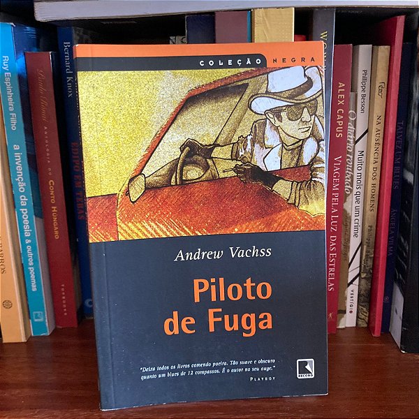 Livro: Piloto de fuga, de Andrew Vachss - Usado