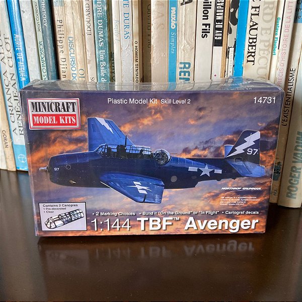 Kit de plastimodelismo: Avião TBF Avanger - Lacrado