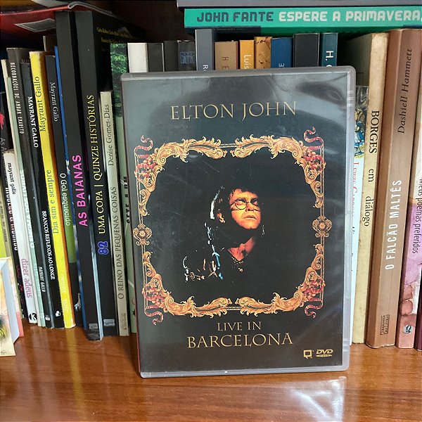 DVD: Elton John: Live in Barcelona - Usado