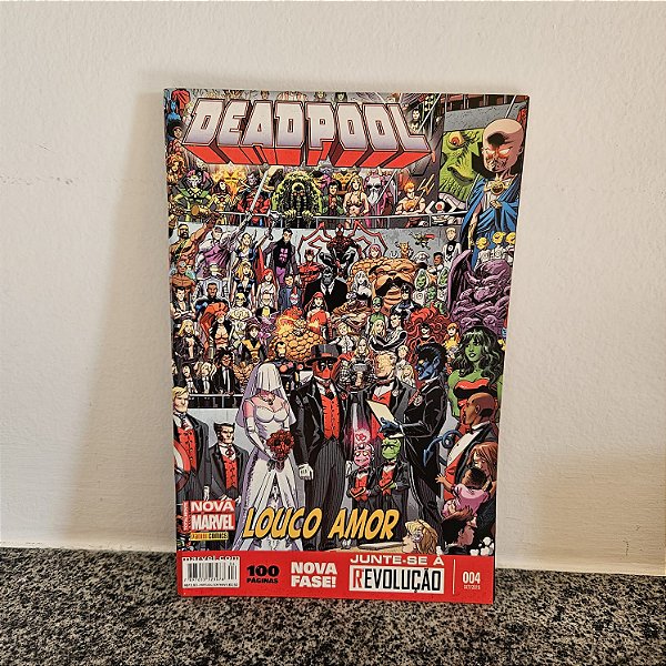 HQ: Deadpool 4: Louco amor - Usado