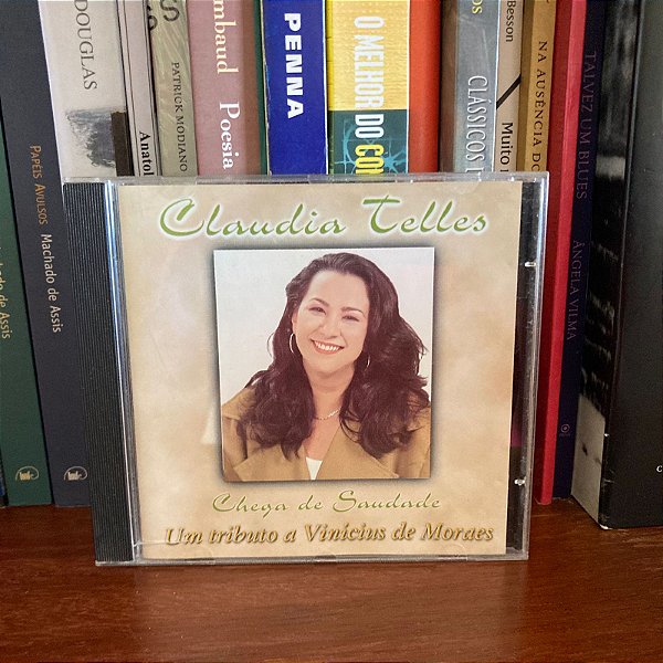 CD: Cláudia Telles: Chega de saudade - Usado