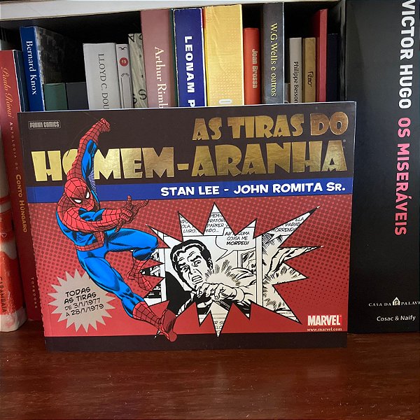 HQ: As tiras do Homem-Aranha, de Stan Lee & John Romita Sr. - Usado