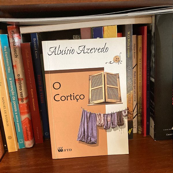 Livro: O cortiço, de Aluísio Azevedo - Novo