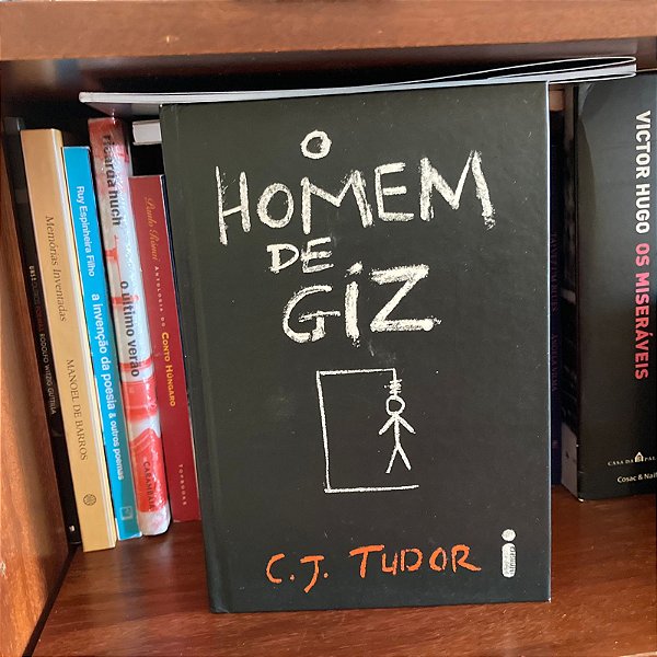 Livro: O homem de giz, de C. J. Taylor - Novo