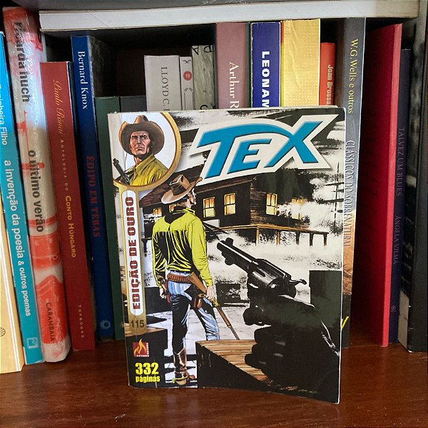 HQ: Tex Ouro 115: Assassinato em Nova Orleans, de Bonelli & Galleppini - Usado