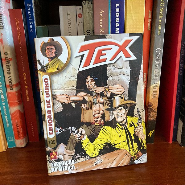 HQ: Tex Ouro 109: Expedição ao México, de Bonelli & Galleppini - Usado