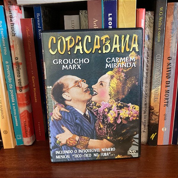 DVD: Copacabana, com Groucho Marx - Usado