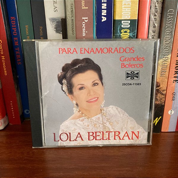 CD: Lola Beltran: Para enamorados, grandes boleros - Usado