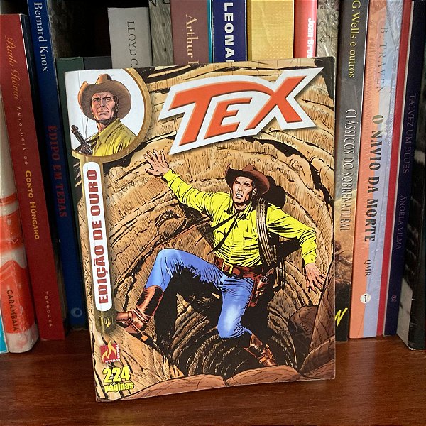 HQ: Tex Ouro 101: A última diligência, de Bonelli & Galleppini - Usado