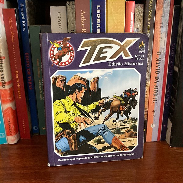 HQ: Tex Edição Histórica 101: O ouro do Colorado, de Bonelli & Galleppini - Usado