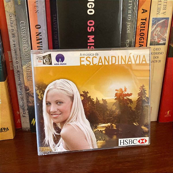 CD: A música da Escandinávia - Usado