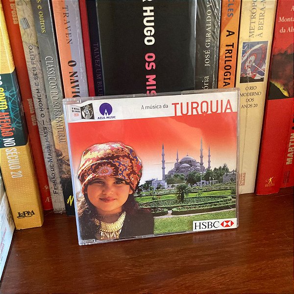 CD: A música da Turquia - Usado