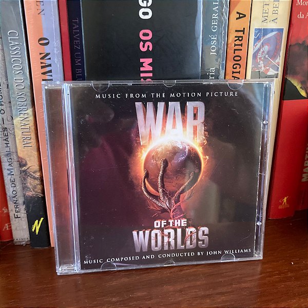 CD: War of the worlds (Guerra dos mundos) - Trilha sonora do filme - Usado
