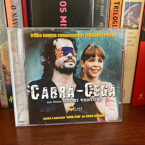 CD: Cabra-cega - Trilha sonora do filme - Usado