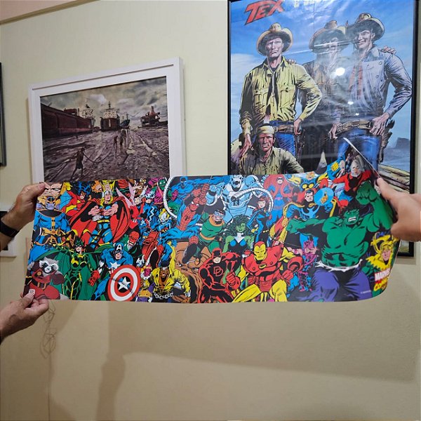 Pôster: Universo Marvel: Comics - Novo