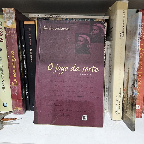 Livro: O jogo da sorte, de Giulia Alberico - Usado