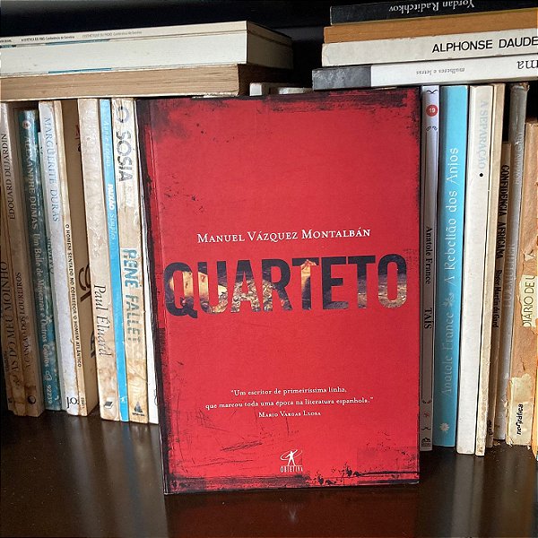 Livro: Quarteto, de Manuel Vázquez Montalbán - Usado