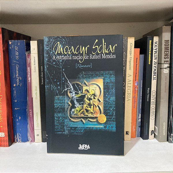 Livro: A estranha nação de Rafael Mendes, de Moacyr Scliar - Usado