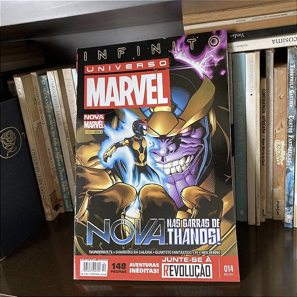 HQ: Universo Marvel 14: Nova nas garras de Thands! - Usado