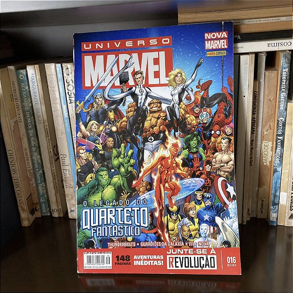 HQ: Universo Marvel 16: O legado do Quarteto Fantástico - Usado